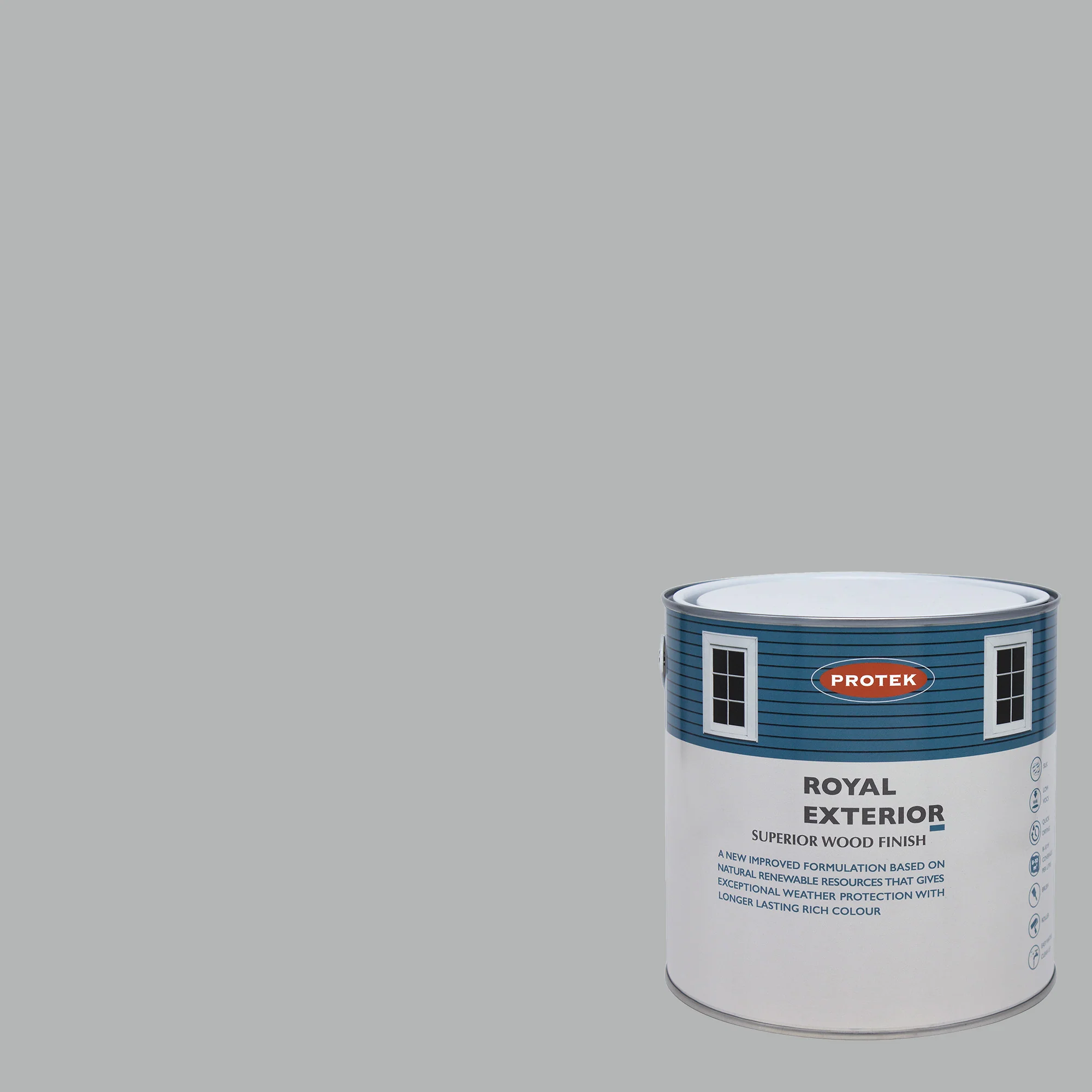 Silver Grey - Royal Exterior Paint