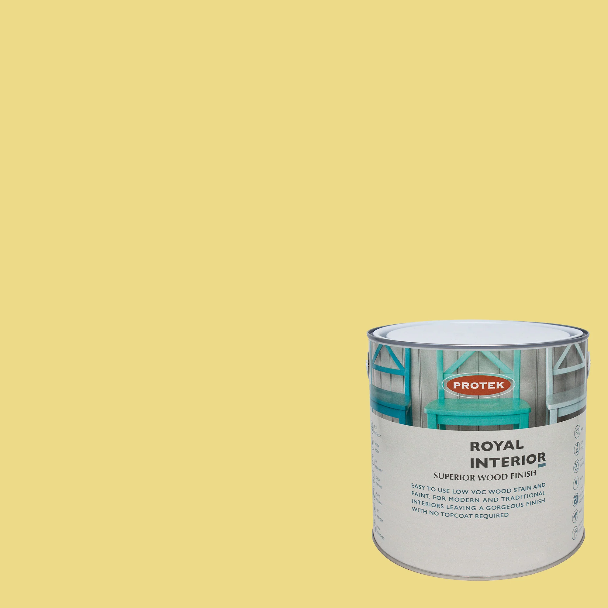 Lemon Yellow - Royal Interior Paint